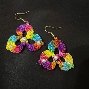 Crocheted Earrings (handmade)